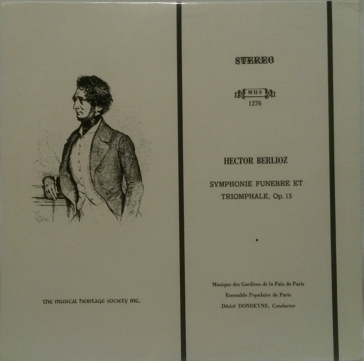 Berlioz: Symphonie Funebre, Opus 15. Dondeyne, Cond.