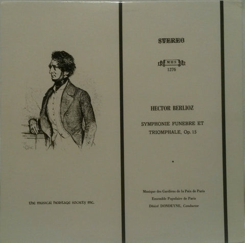 Berlioz: Symphonie Funebre, Opus 15. Dondeyne, Cond.