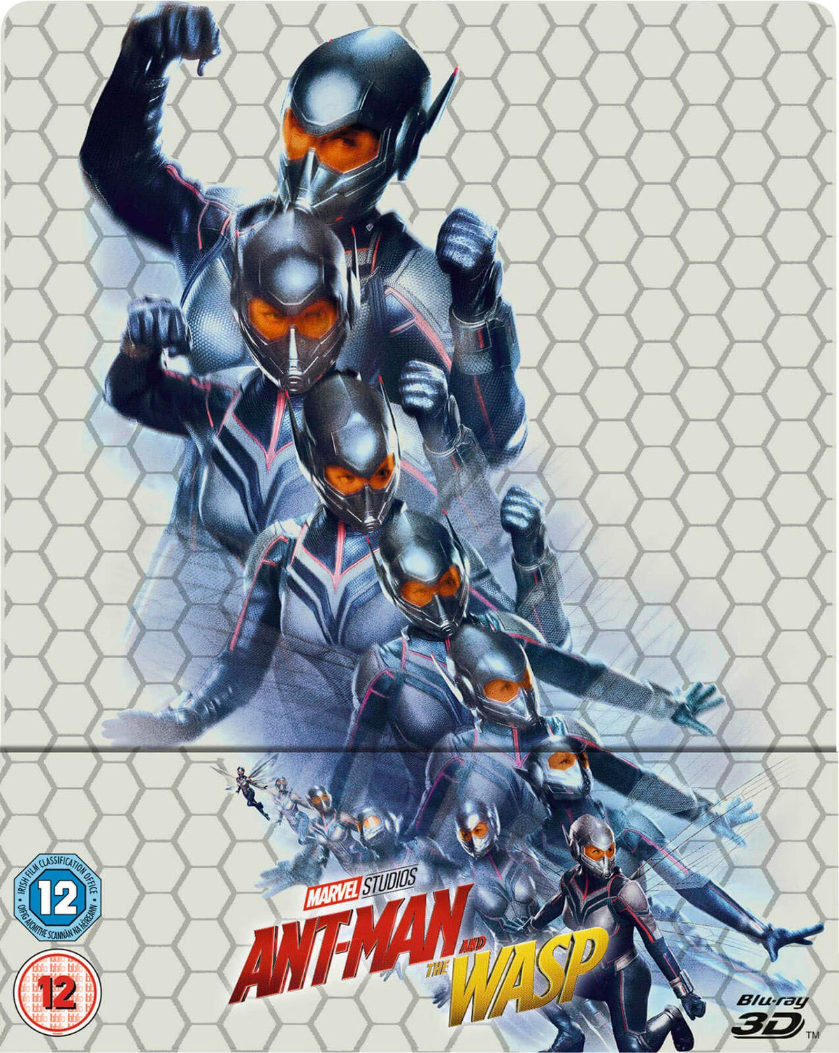 Ant-Man and the Wasp: SteelBook, 3D and 2D Blu-ray combo [Region-Free]
