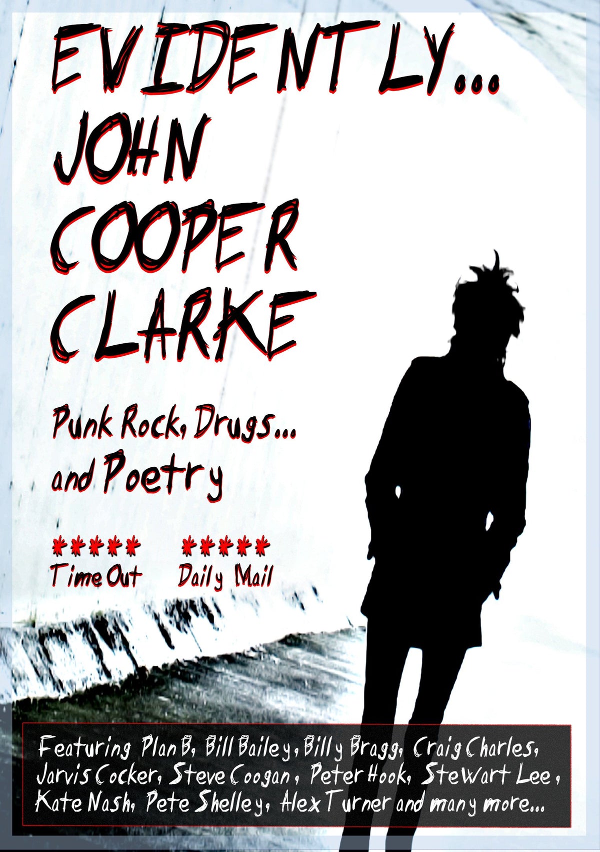 Evidently... John Cooper Clarke [ NON-USA FORMAT, PAL, Reg.0 Import - United Kingdom ]