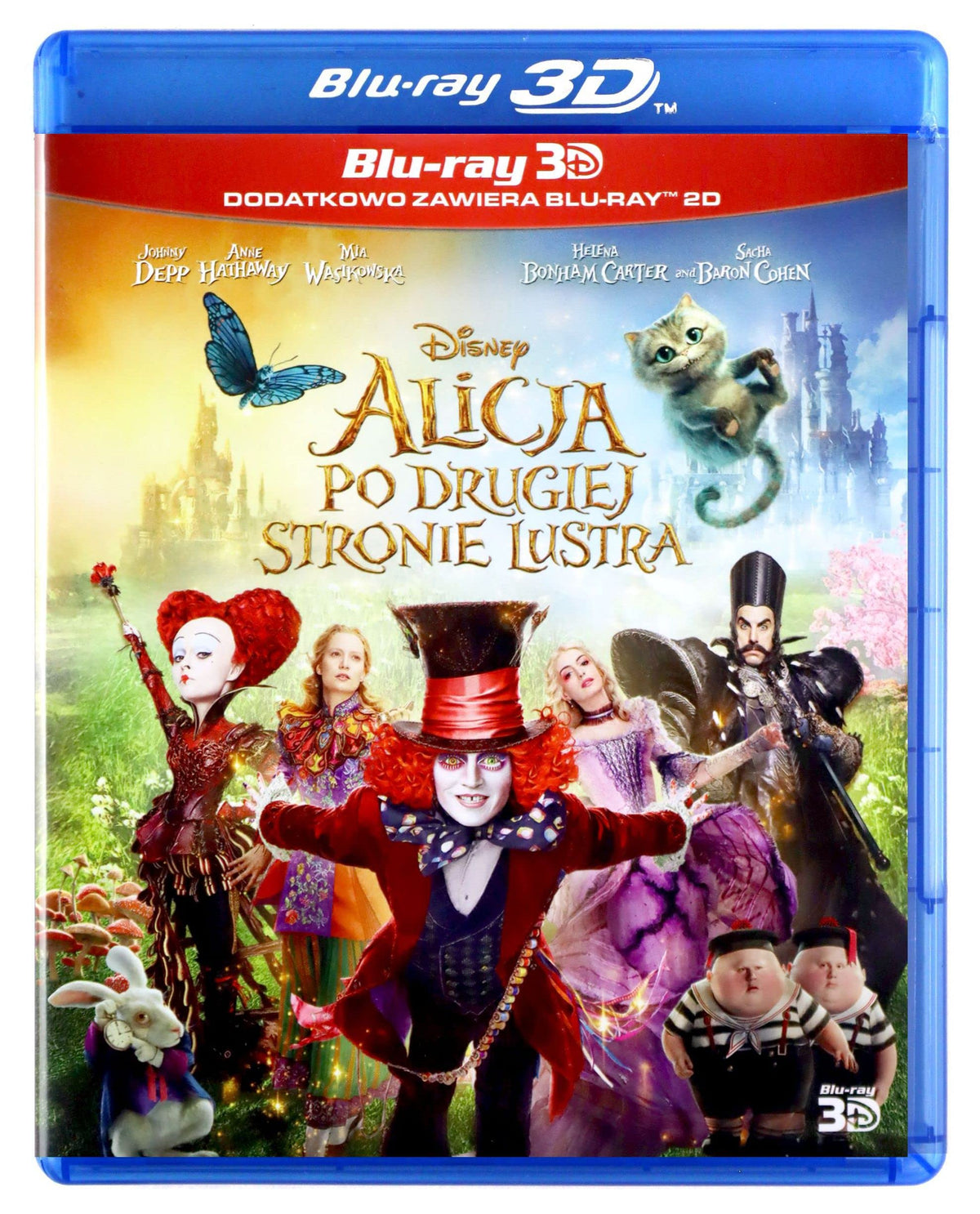 Alice in Wonderland 2 [Blu-Ray]+[Blu-Ray 3D] (English audio. English subtitles)