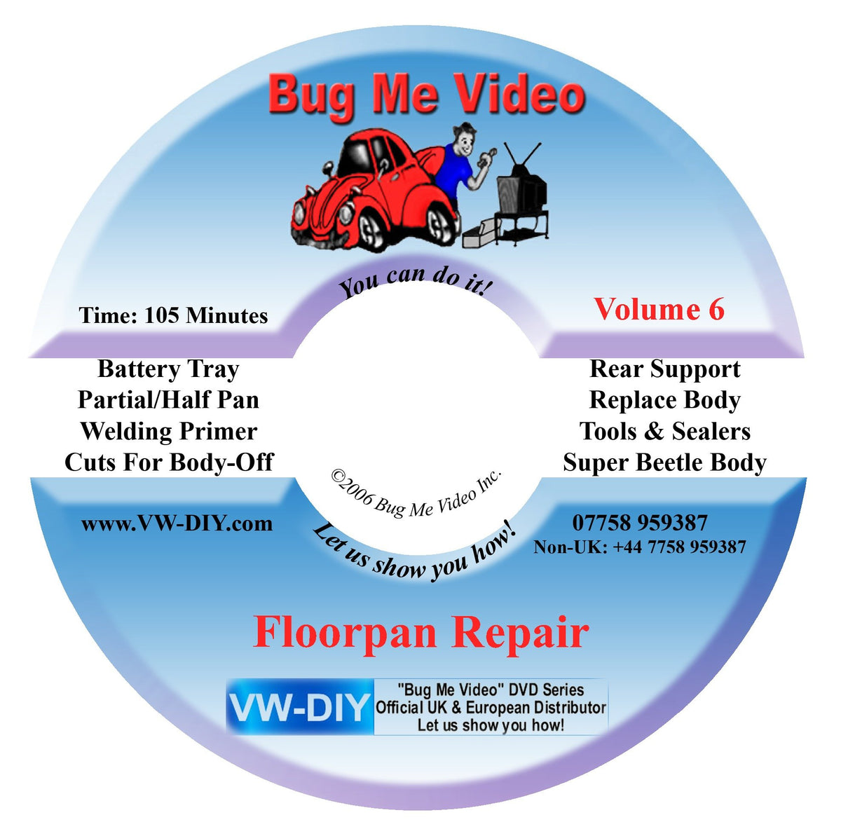 Bug Me Video: Floorpan Repair (Volume 6)
