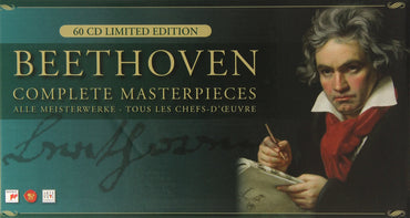 Beethoven: Complete Masterpieces (Germany) (60 CD Limited Edition Box Set)