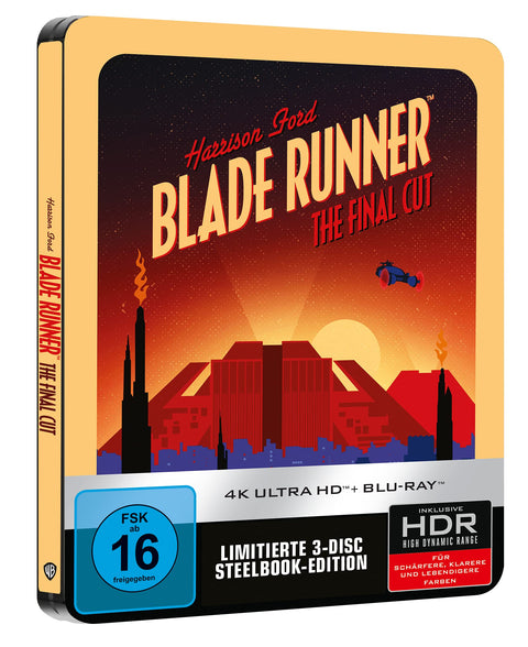 Blade Runner: Final Cut - 4K UHD - Steelbook [Blu-ray]
