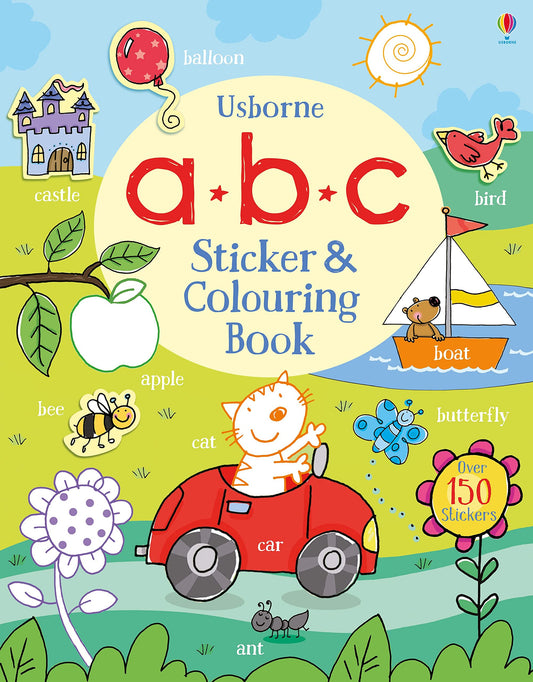 ABC Sticker and Colouring Book (Sticker & Colouring Book)
