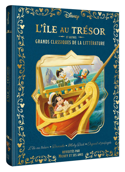 DISNEY - L'Île au Trésor et Autres Grands Classiques de la Littérature: L'Île au Trésor - Dracula - Moby Dick - Orgueil 
