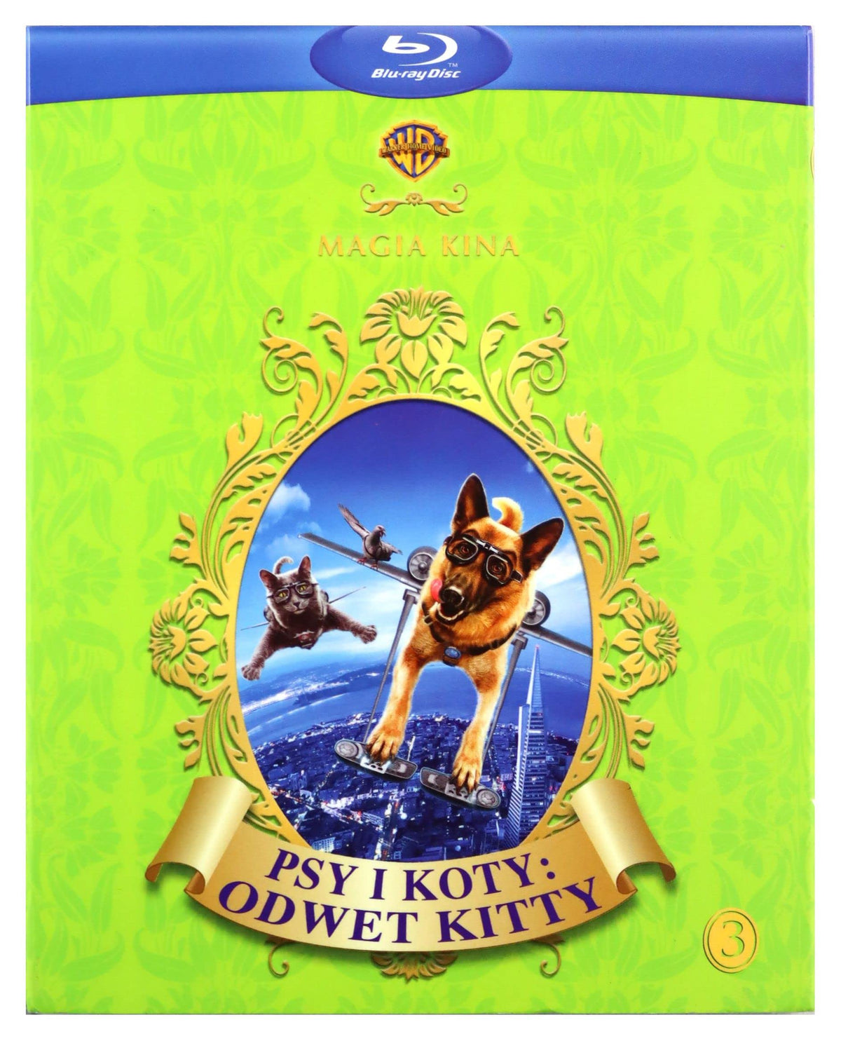 Cats & Dogs: The Revenge of Kitty Galore [DVD]+[Blu-Ray] (English audio. English subtitles)