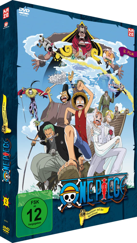 One Piece: Abenteuer auf der Spiralinsel! - 2. Film - [DVD]