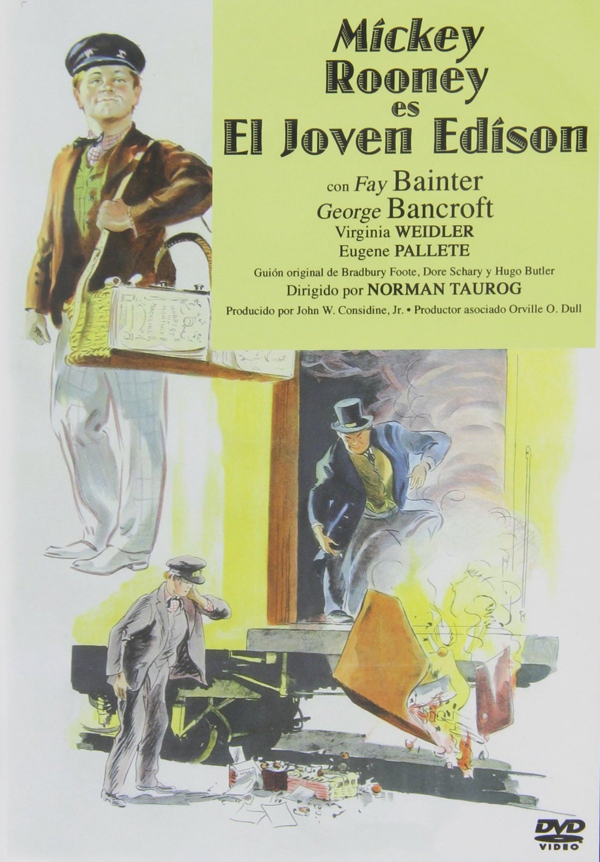 El Joven Edison [Dvd] *** Region 2 *** Spanish Edition