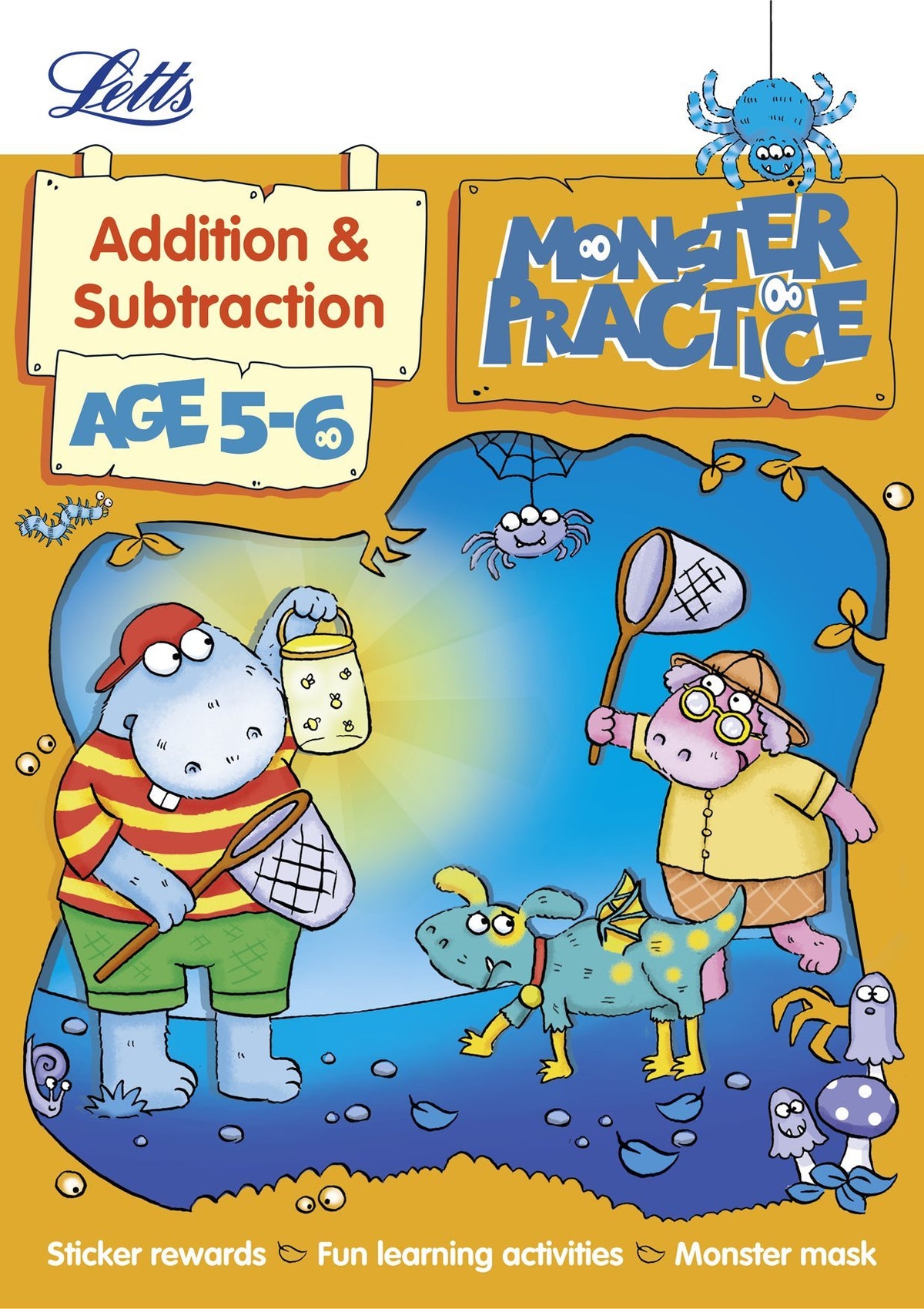 Addition and Subtraction Age 5-6 (Letts Monster Practice)