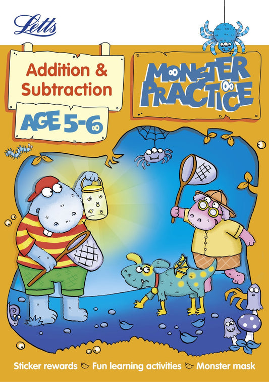 Addition and Subtraction Age 5-6 (Letts Monster Practice)
