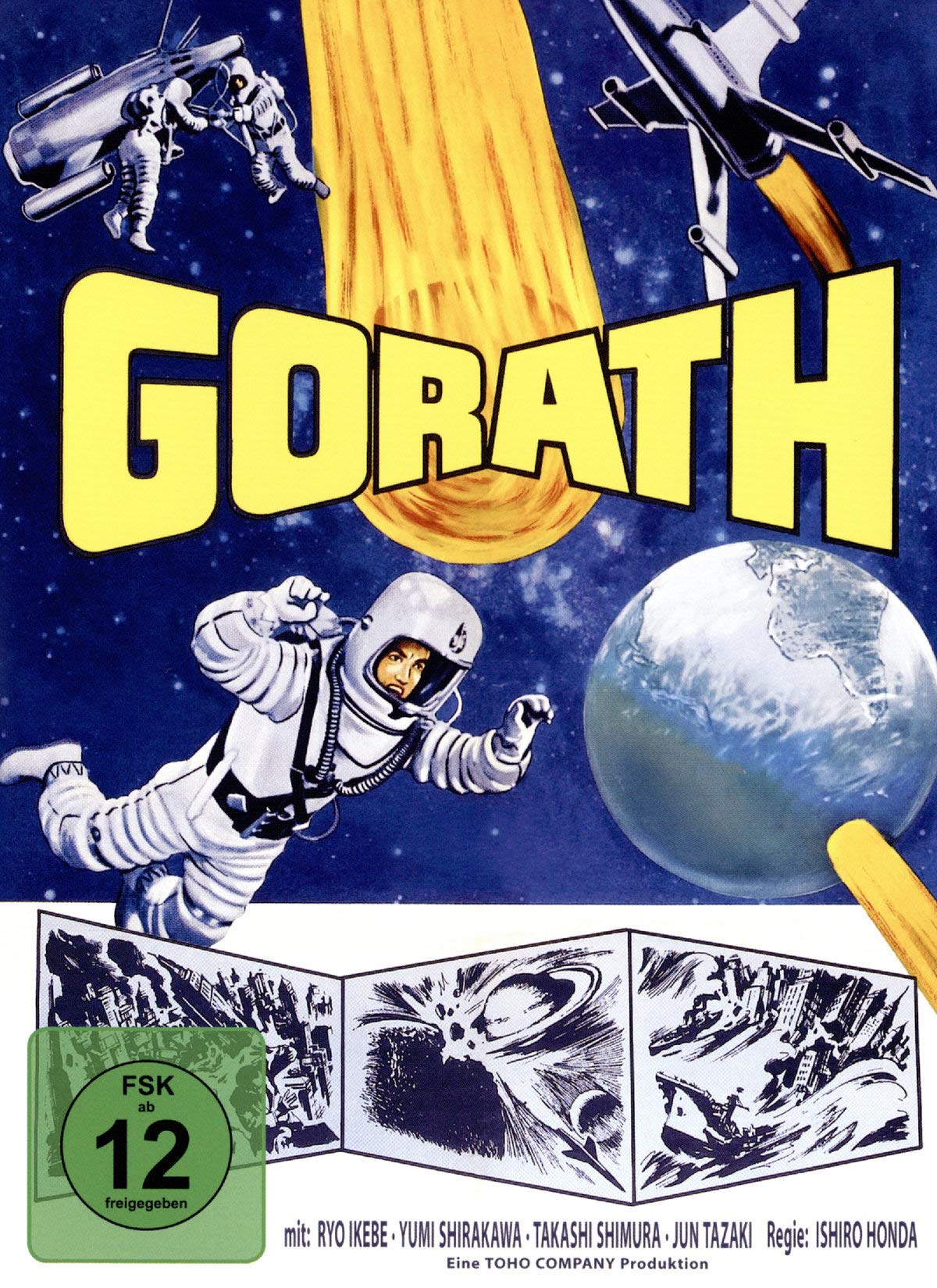 Gorath - Ufos zerstören die Erde - Mediabook - Cover B - PHANTASTISCHE FILMKLASSIKER FOLGE NR. 10 incl. BlackCardSeries 