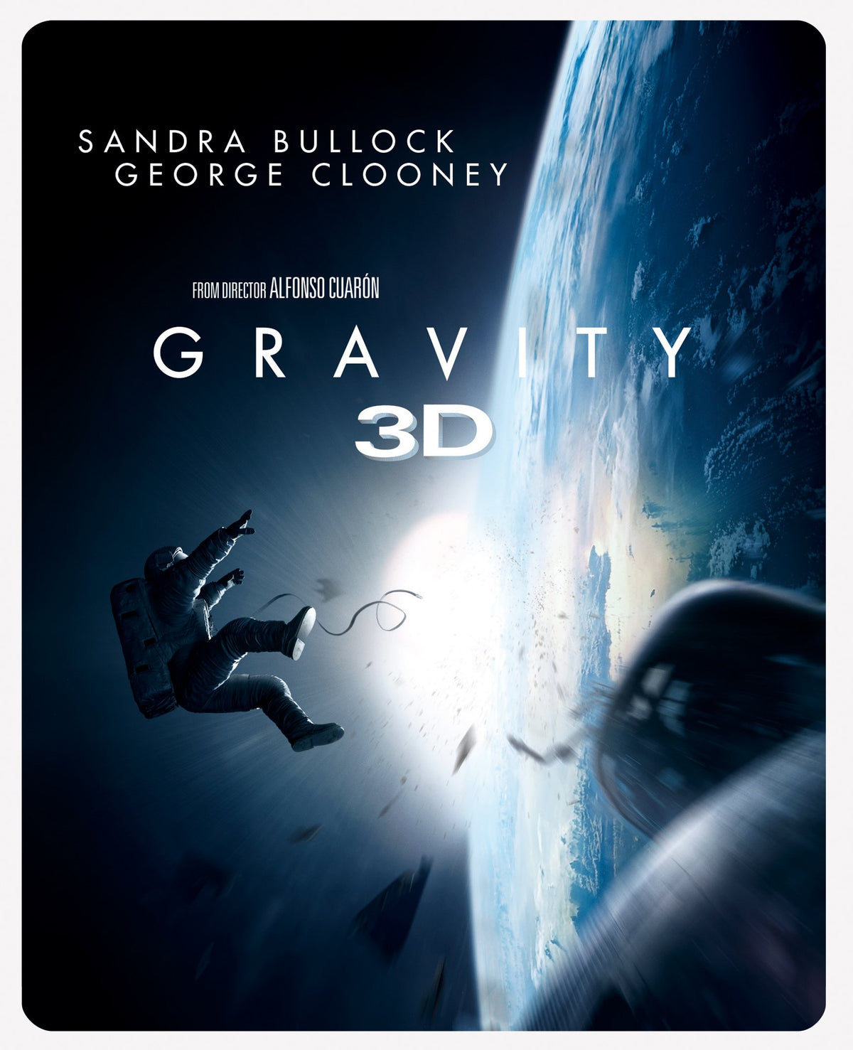 Gravity - Limited Edition Steelbook [Blu-ray 3D + Blu-ray] [2014] [] [UK Import]