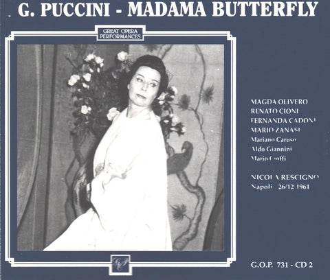 Rescigno / Puccini: Madama Butterfly (GOP)