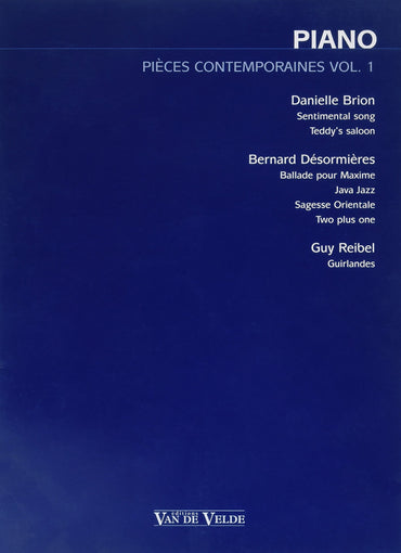 Piano - pièces contemporaines Vol.1