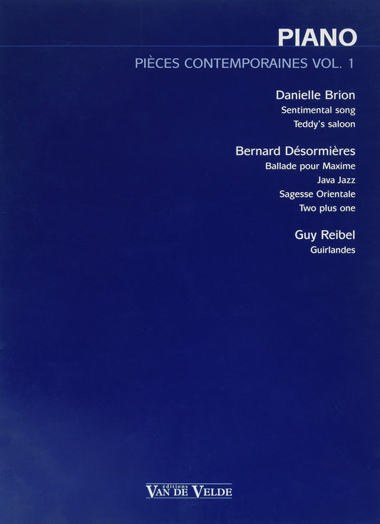 Piano - pièces contemporaines Vol.1