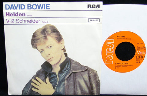 Helden / V-2 Schneider (German 1st pressing vinyl single in picture sleeve)