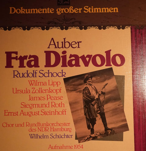 Daniel-François-Esprit Auber, Fra Diavolo (VINYL-BOX) Dokumente großer Stimmen