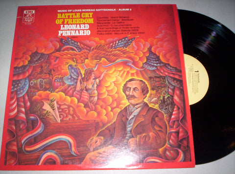 Music of Louis Moreau Gottschalk: Battle Cry of Freedom: Leonard Pennario, Piano - VINYL RECORD