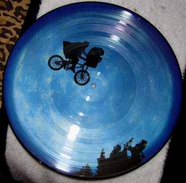 E.T. THE EXTRA-TERRESTRIAL (ORIGINAL SOUNDTRACK LP, PICTURE DISC, IMPORT, 1982)