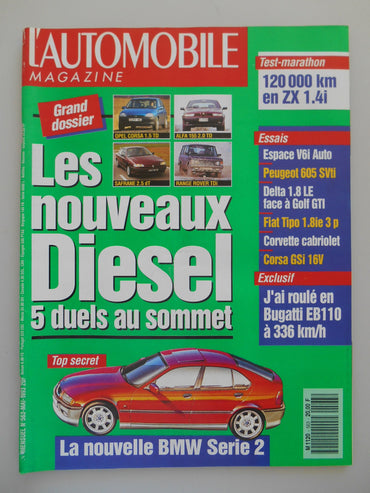 L'Automobile Magazine N°563 mai 1993 / Réf: 21134