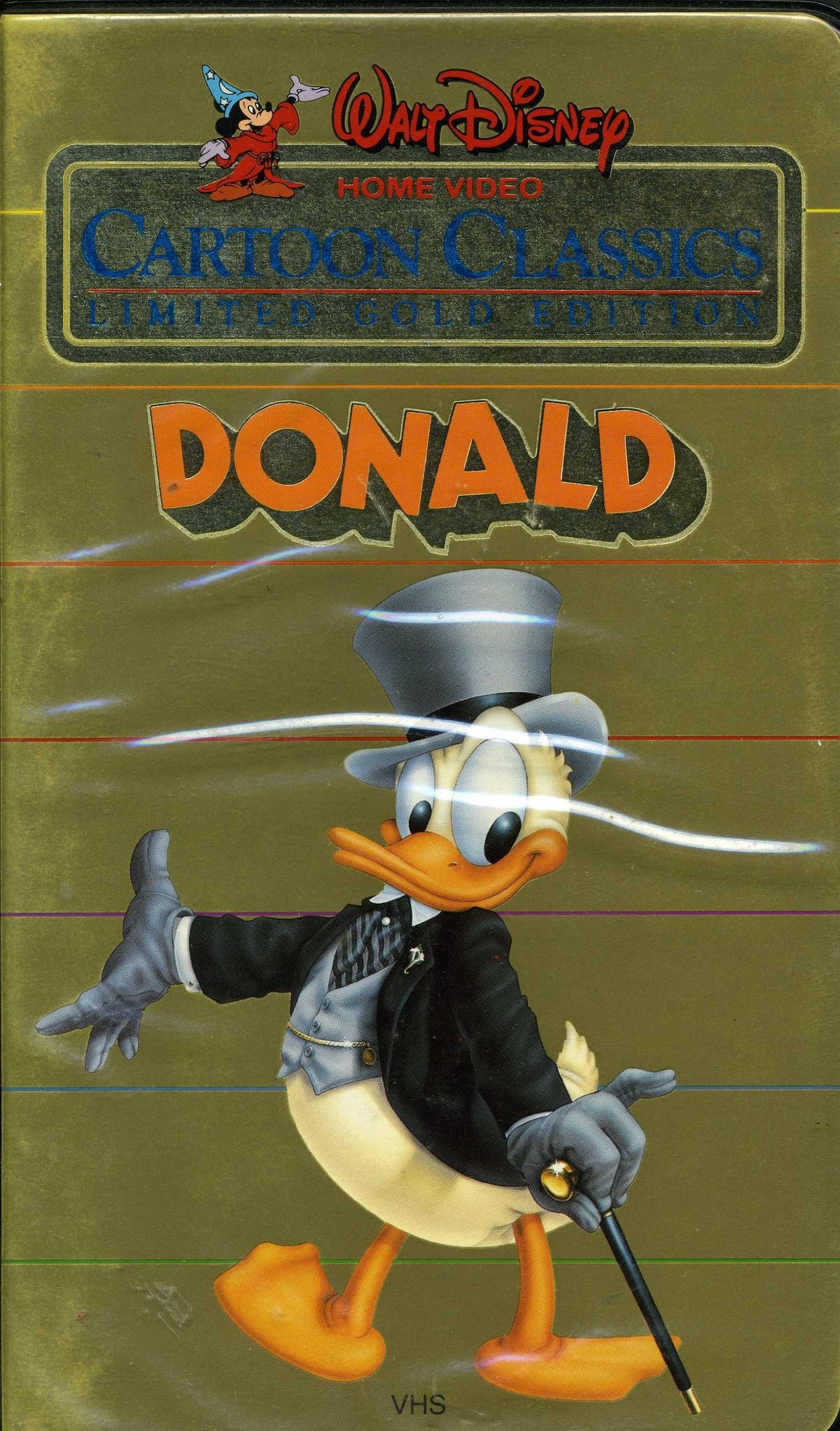 Walt Disney Cartoon Classics Limited Gold Edition - Donald