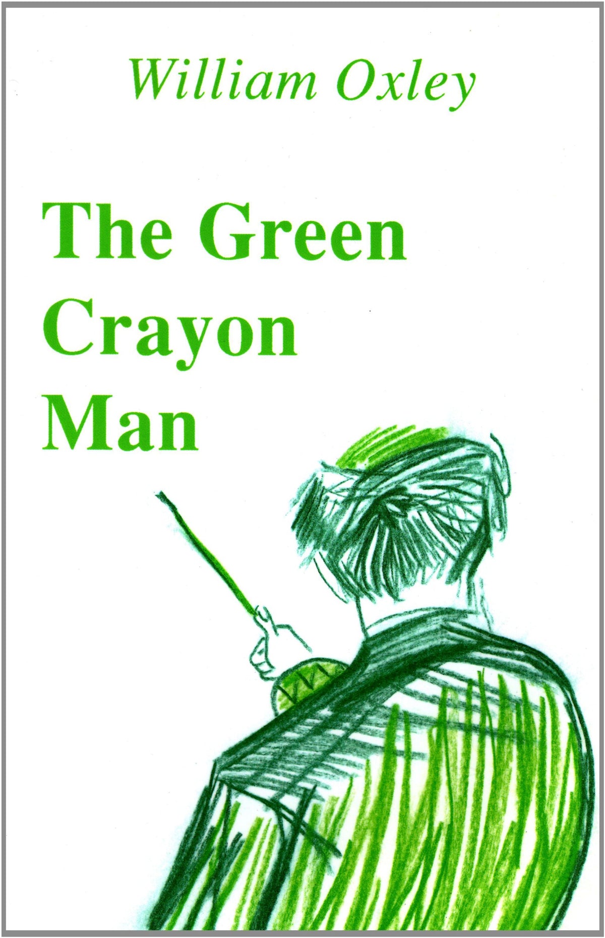 The green crayon man