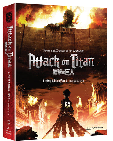 Attack on Titan, Part 1 (Limited Edition Blu-ray / DVD Combo)