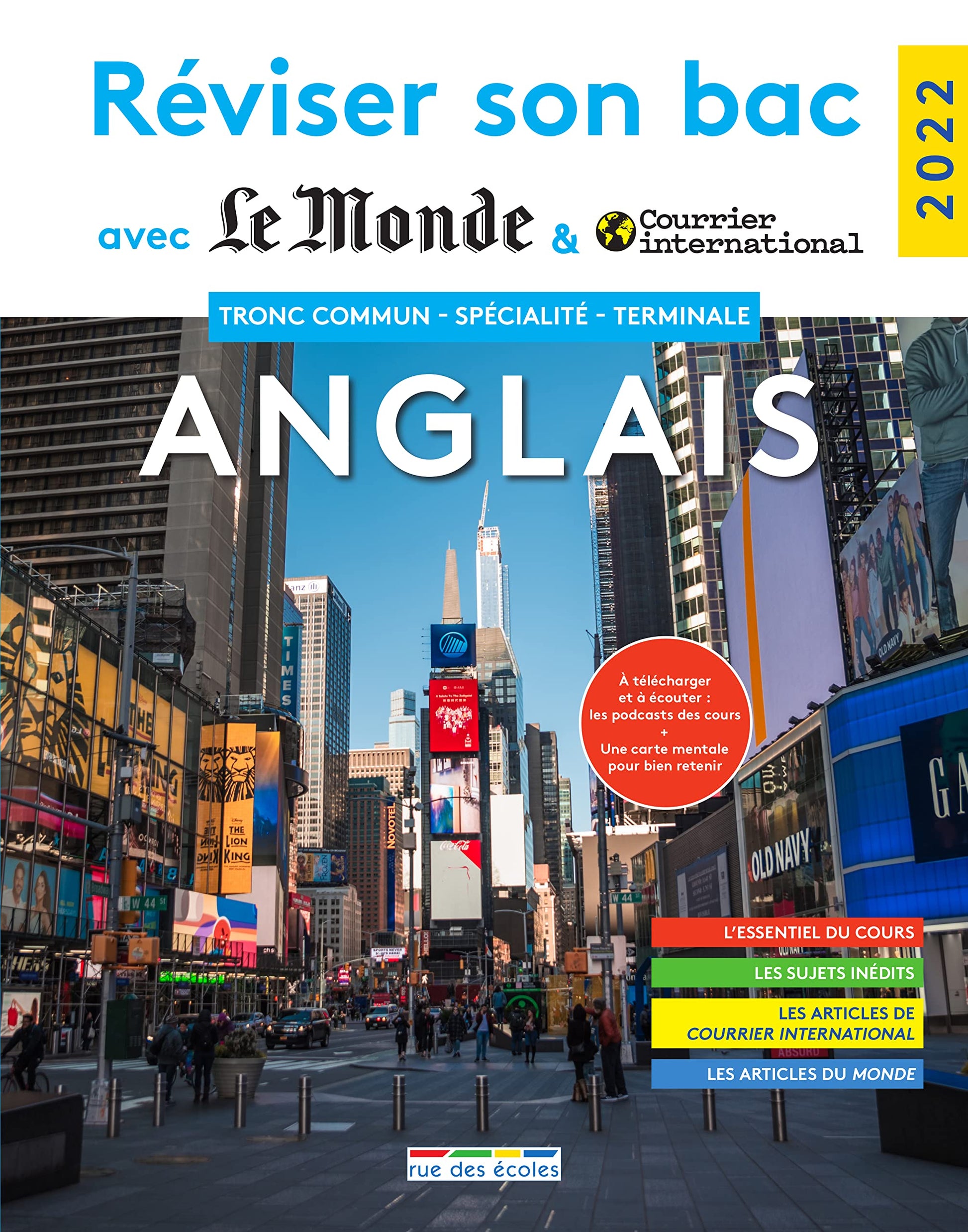 Réviser son bac avec le Monde 2022, Anglais Tronc commun et spécialité