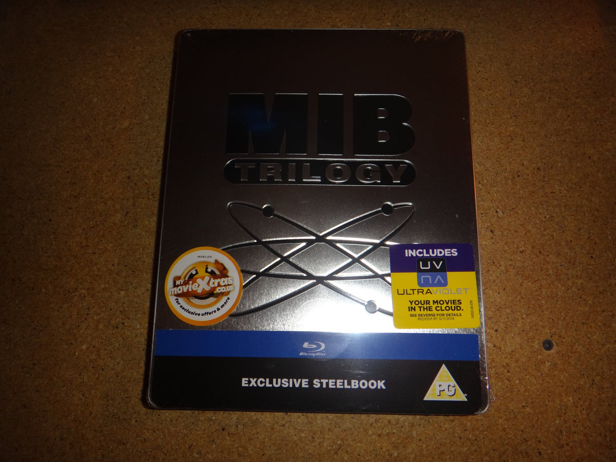 Men In Black Trilogy Blu-ray SteelBook