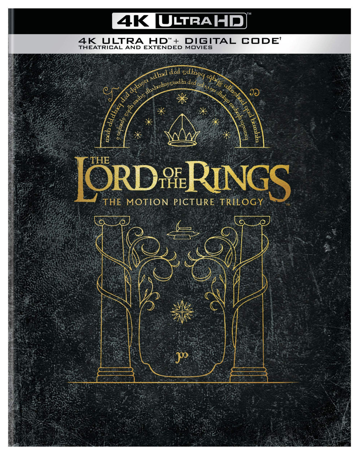 The Lord of the Rings Motion Picture Trilogy Giftset (Extended & Theatrical)(4K Ultra HD + Digital)