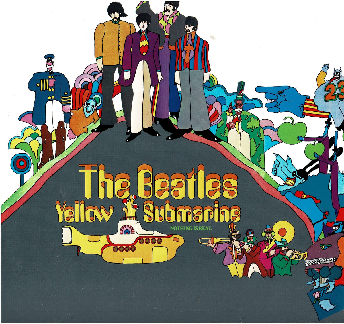 Yellow Submarine [original soundtrack] (UK pressing stereo vinyl LP)