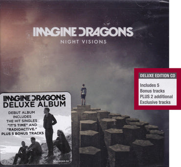 IMAGINE DRAGONS Night Visions DELUXE EDITION CD With 5 BONUS Tracks PLUS 2 Additional Exclusive Tracks