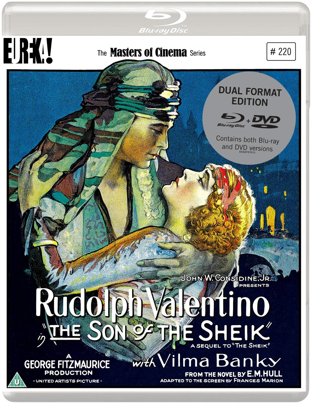 THE SON OF THE SHEIK (Masters of Cinema) Dual Format (Blu-ray & DVD)