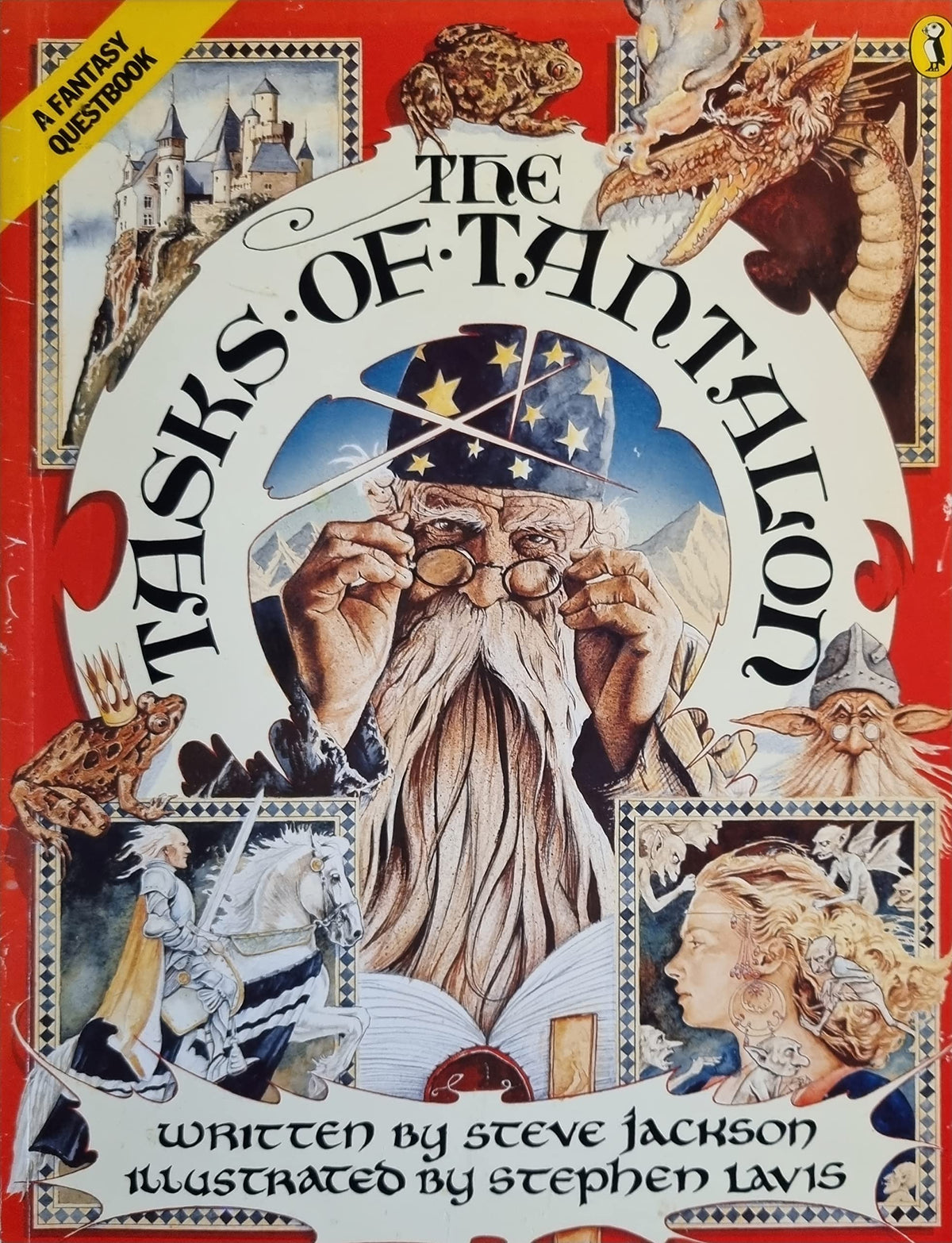 The Tasks Of Tantalon (Puffin Adventure Gamebooks)