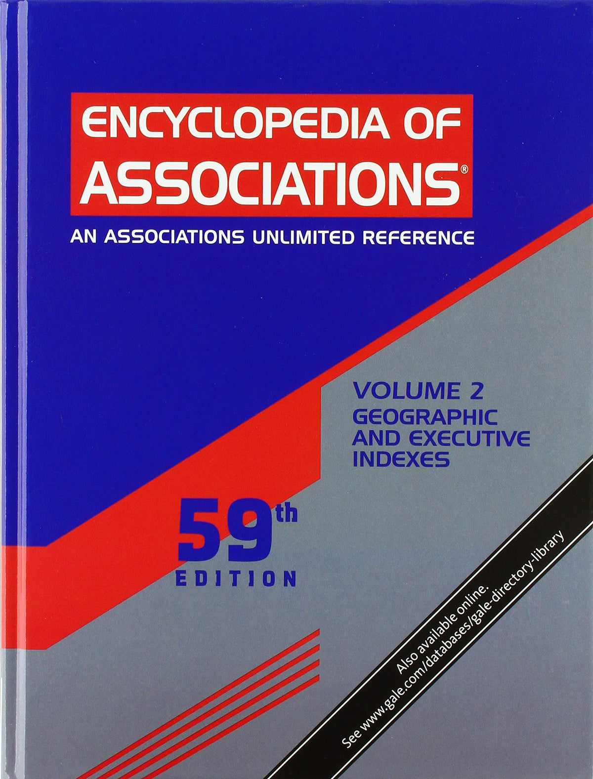 Encyclopedia of Associations: National Organizations of the U.S.: Geographic Executive Indexes