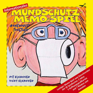 Internationales Mundschutz-Memo-Spiel: #oneworld together