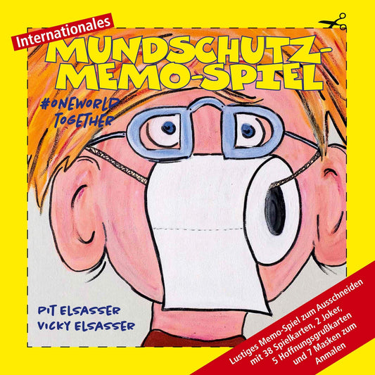 Internationales Mundschutz-Memo-Spiel: #oneworld together