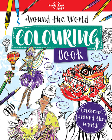 Around the World Colouring Book 1ed -anglais