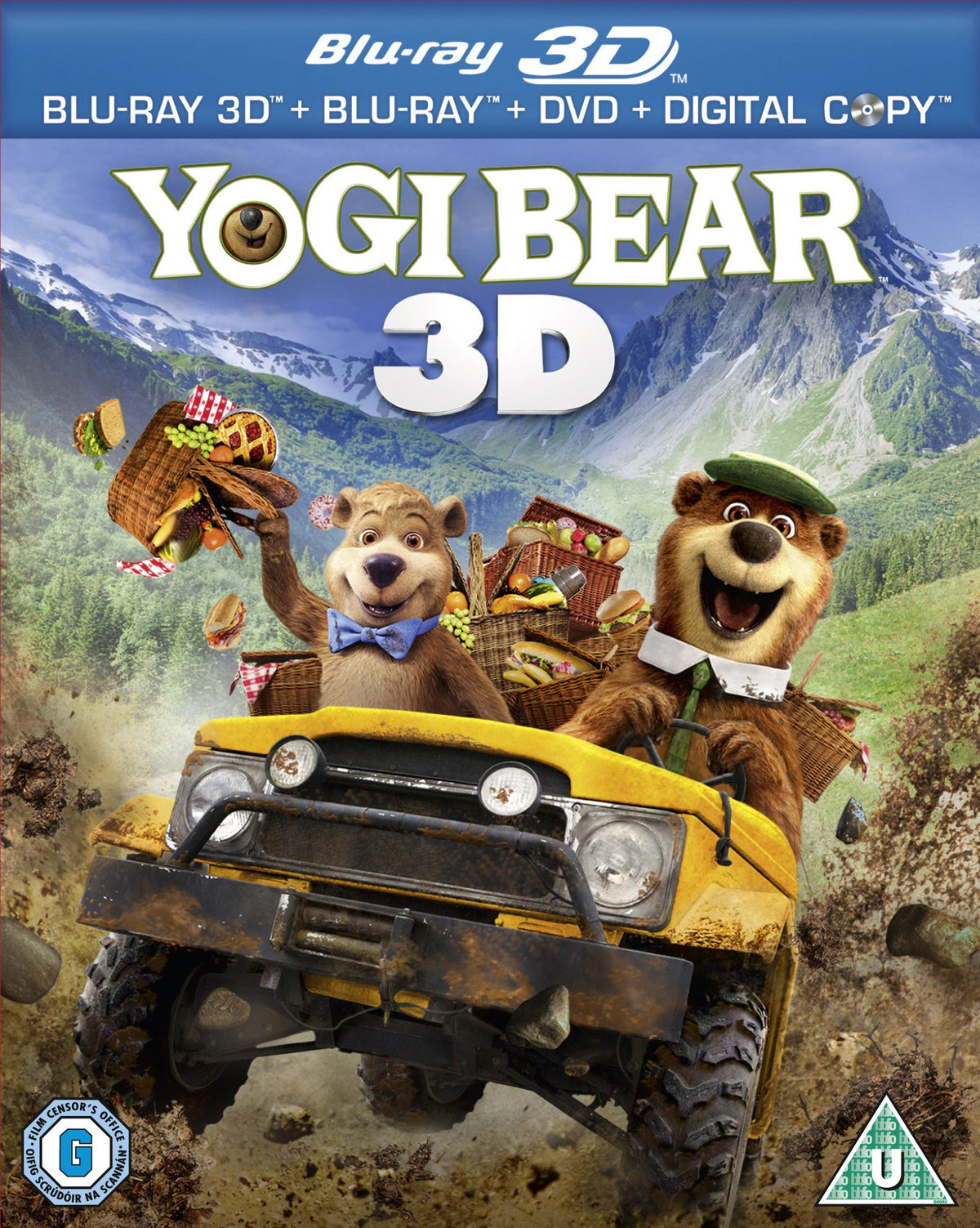 Yogi Bear (Blu-ray 3D + Blu-ray + DVD + Digital Copy) []