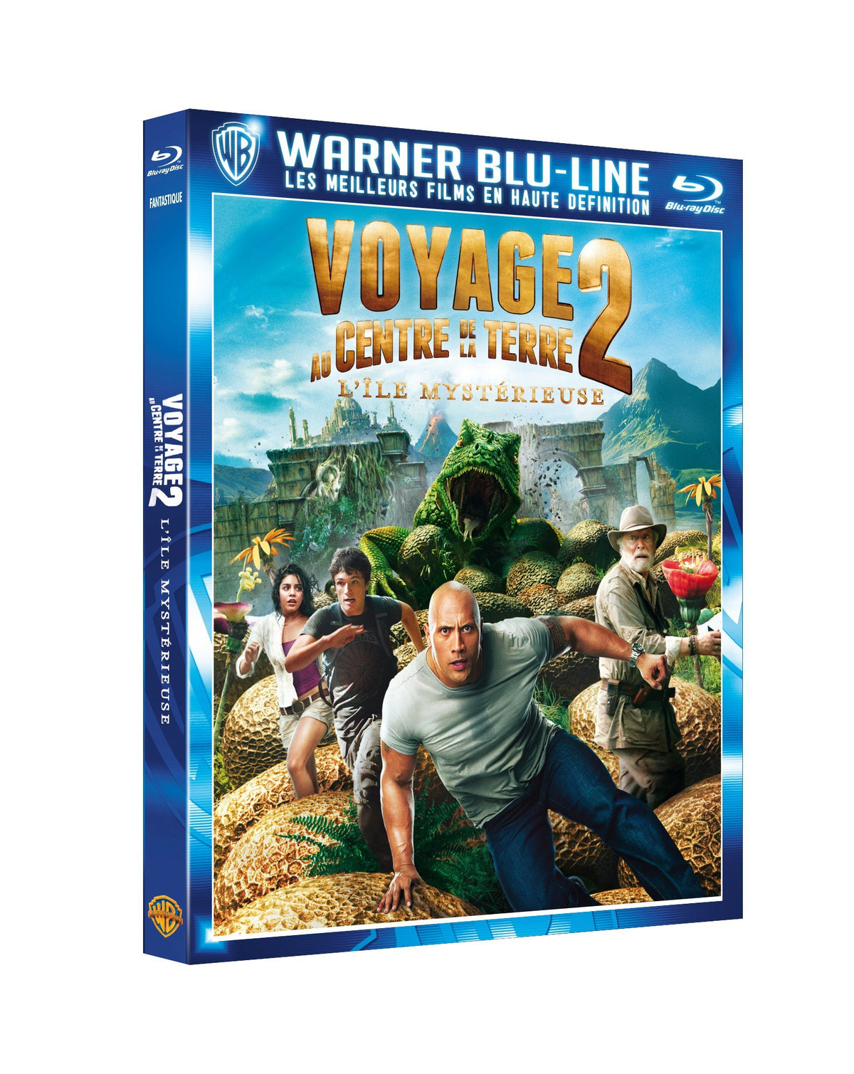 Voyage au centre de la Terre 2: L'île mystérieuse [Blu-ray]