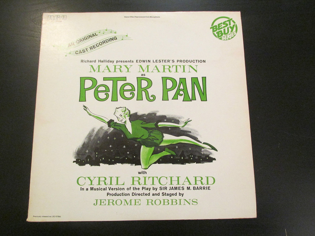 Peter Pan- An Original Cast Recording [1954 LP]