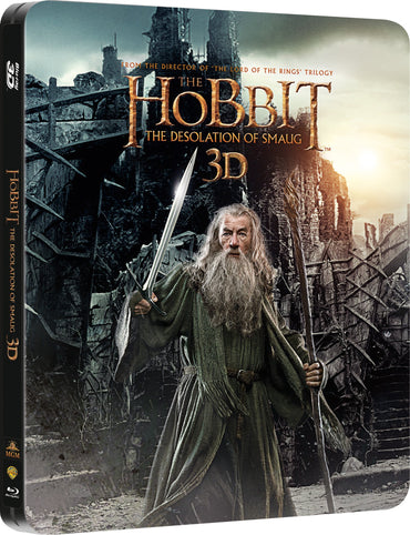 The Hobbit: The Desolation Of Smaug - Limited Edition Steelbook [Blu-ray 3D + Blu-ray + UV Copy] [2013] []