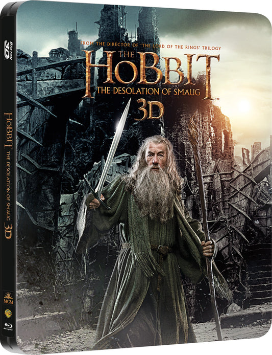 The Hobbit: The Desolation Of Smaug - Limited Edition Steelbook [Blu-ray 3D + Blu-ray + UV Copy] [2013] []