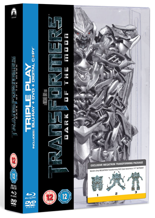 Transformers: Dark of the Moon - Megatron Special Edition Triple Play (DVD + Blu-ray + Digital Copy) [] [UK Import]