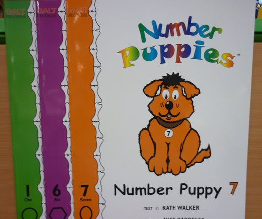 Number Puppies: Bk. 2