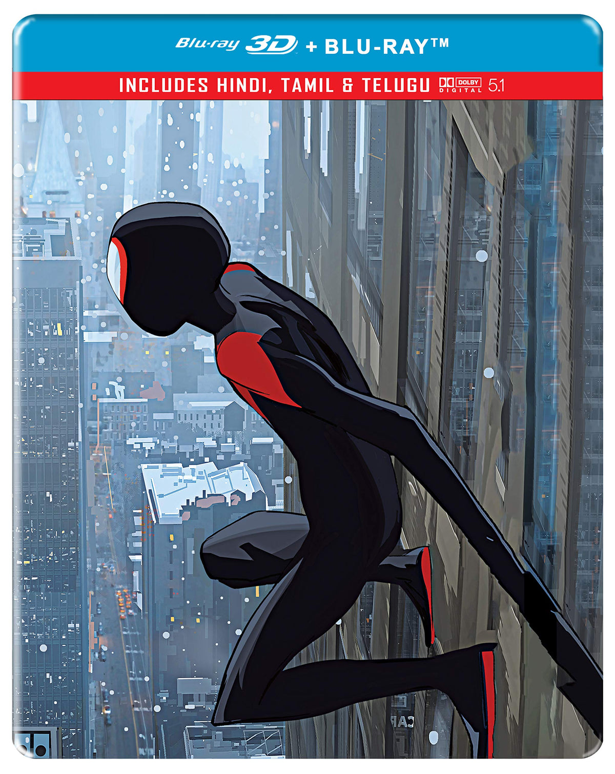 Spider-man: Into the Spider-Verse (STEELBOOK) (Blu-ray 3D + Blu-ray) (NEW) Only Paypal Payment Accepte Contact 77nnzar@gmail.com for Order