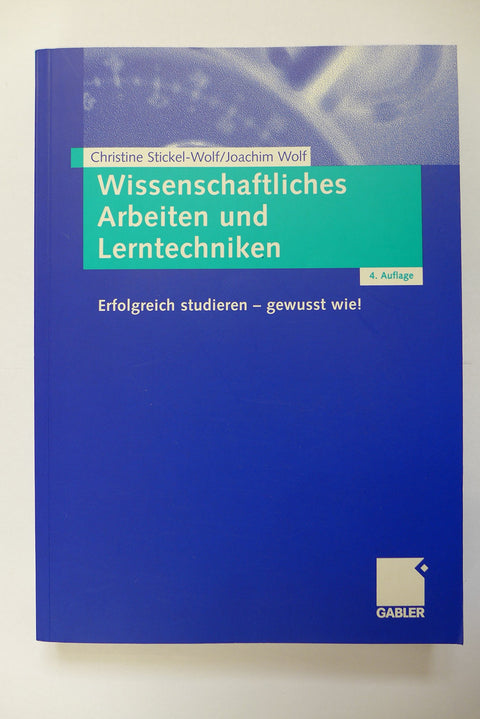 Wissenschaftliches Arbeiten und Lerntechniken