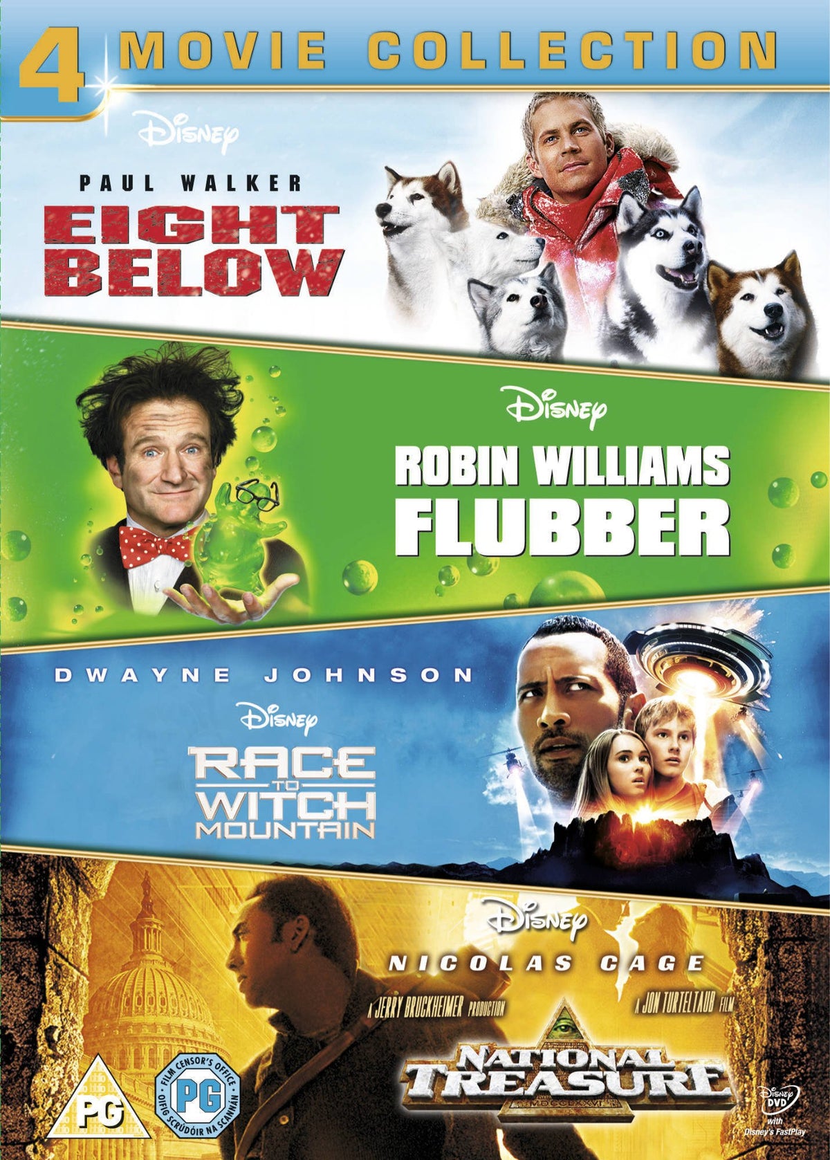 Disney Adventures-8 Below/Flubber/Race to Witch Mo