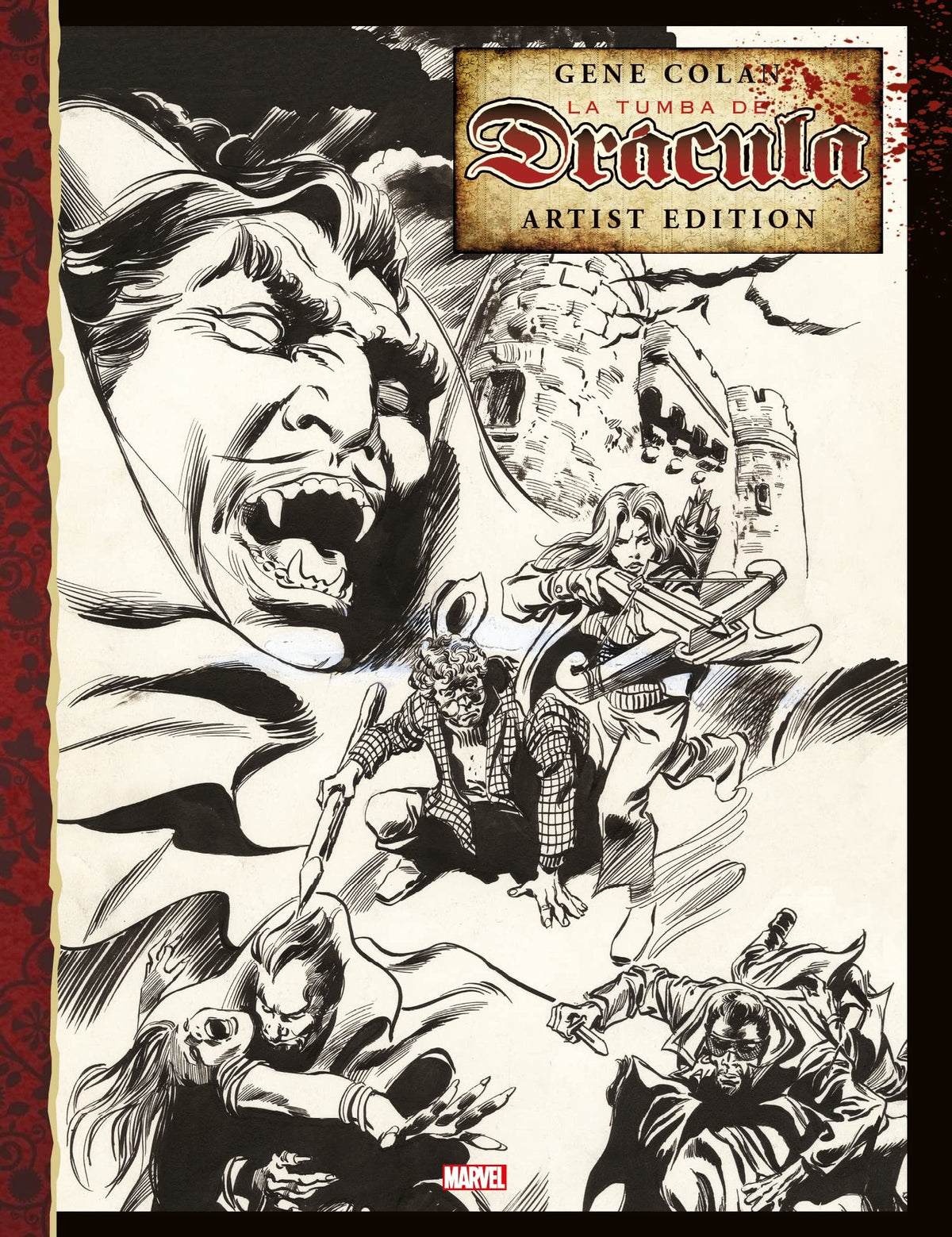 Marvel limited artist edition. la tumba de drácula